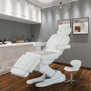 Salon de beauté inclinable Hauteur réglable Meilleur traitement électrique Massage Facial Bed Derma Chair