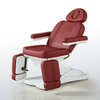 Table de massage électrique rouge Lit facial Pédicure Podiatrie Chaise de tatouage