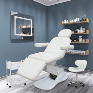 Kangmei Moderne Réglable Thérapie Spa Salon Cosmétique 3 Moteurs Électriques Beauté Table De Massage Lit De Traitement Podologie Chaise Faciale