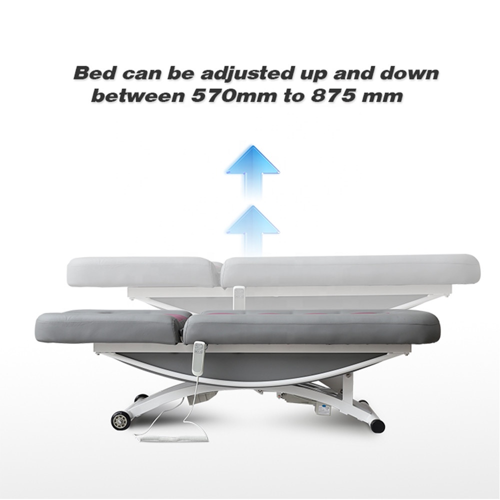 Meilleur lit de spa de canapé de table de massage stationnaire réglable électrique